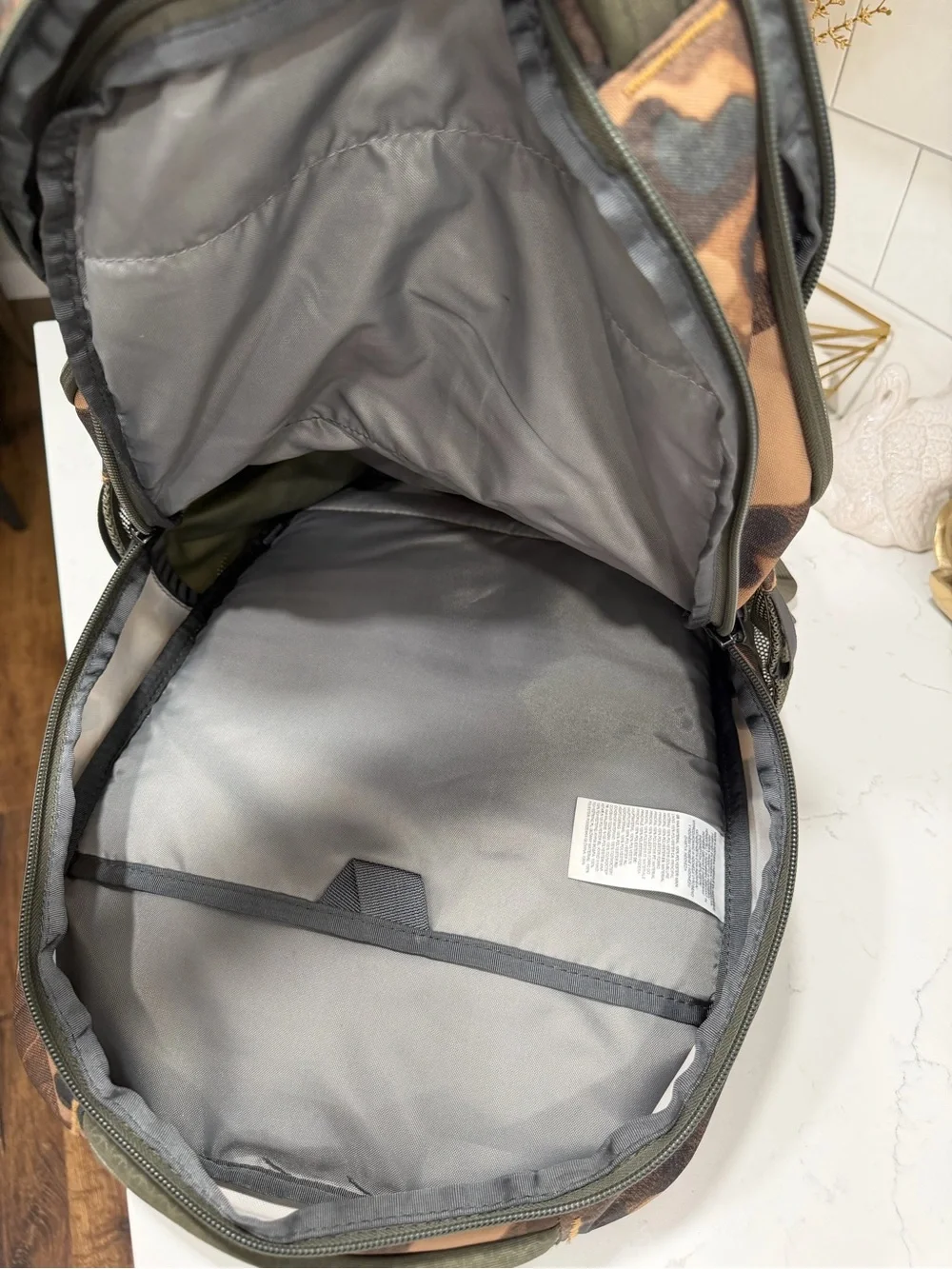 The North Face Camo Backpack